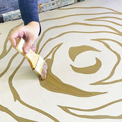 Artisan photo of the silver rose design 