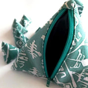 Batu Seremban - Turquoise Tikar - Batik Boutique