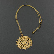 Embrace Jewellery - Hydrangea Short Pendant Necklace 4