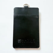 back leathering facing angle of card case 