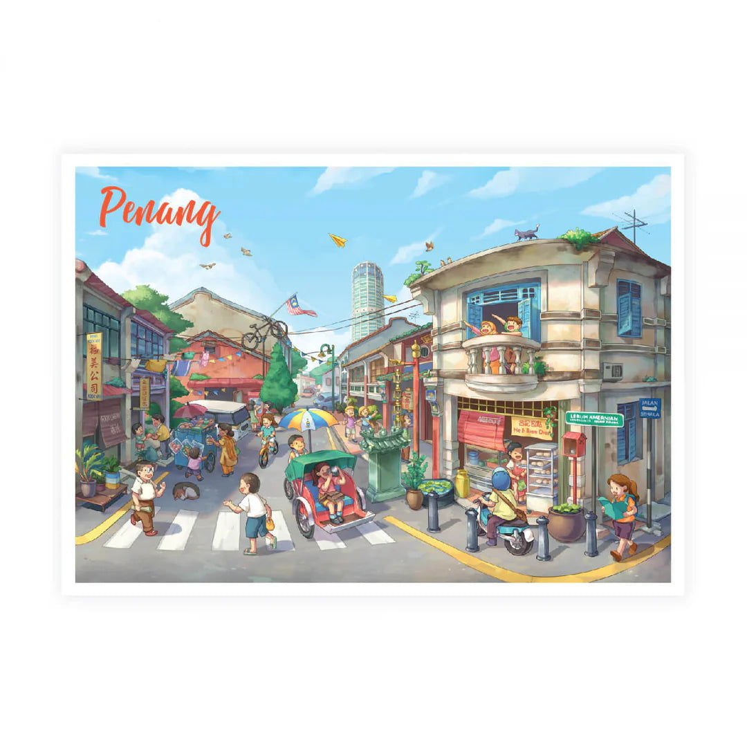 LOKA MADE Postcard - Collectible Set D - Batik Boutique