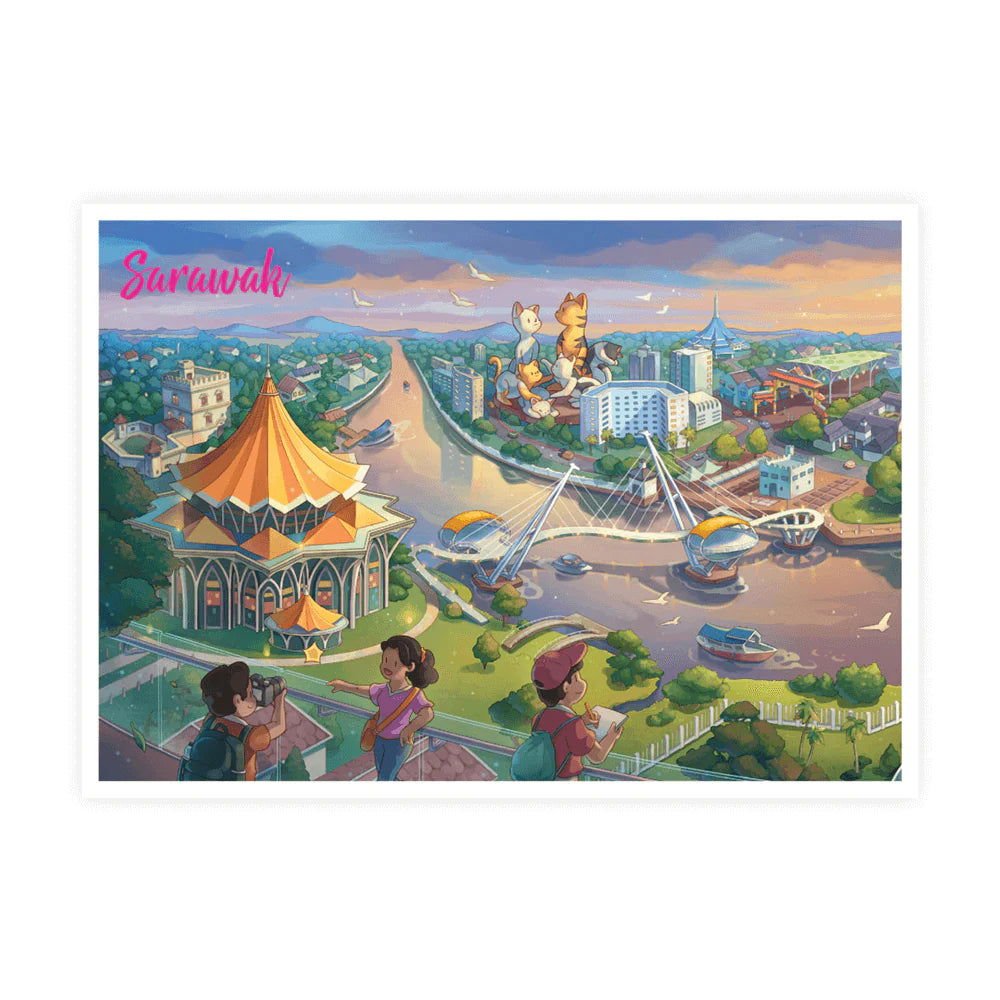 LOKA MADE Postcard - Collectible Set D - Batik Boutique