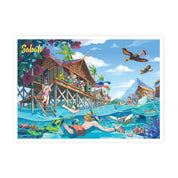LOKA MADE Postcard - Collectible Set D - Batik Boutique