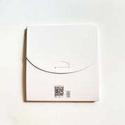 Front Side of Packaging with white background