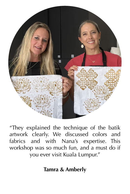 Local artisans creating handcrafted batik using traditional techniques passed down through generations.